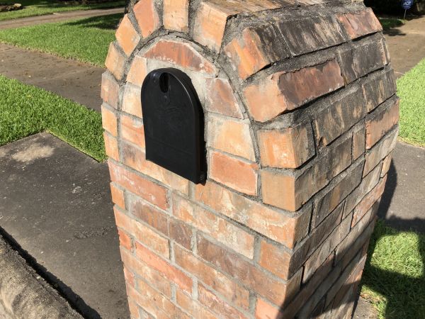Brick Mailbox Repair in Roswell