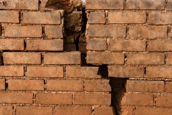 Broken Brick Repair in Roswell