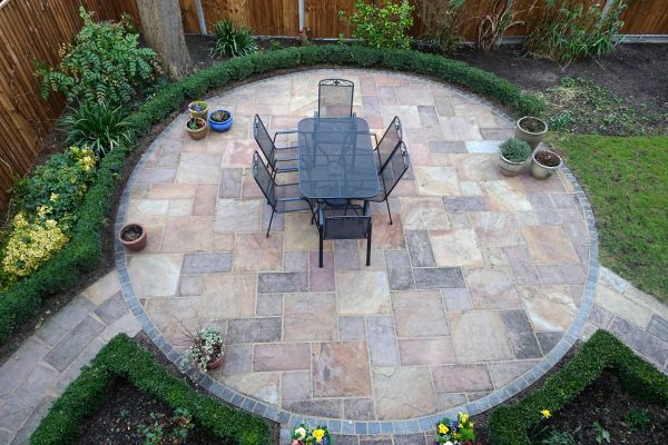Stone Patio Repair in Roswell
