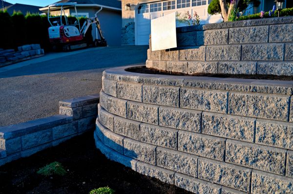 Stone Retaining Wall Repair in Roswell