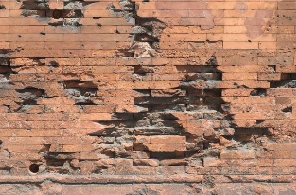 Damaged Brick Repair in Roswell