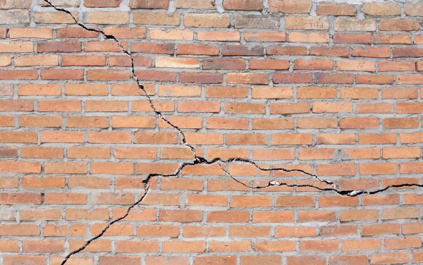Cracked Brick Repair in Roswell